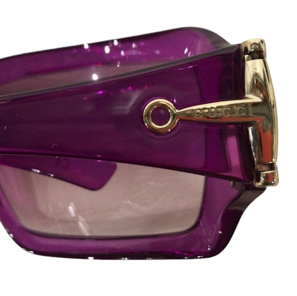 Purple GUCCI Horsebit Sunglasses, rare GG 2562/S  PT2 - Picture 7 of 10